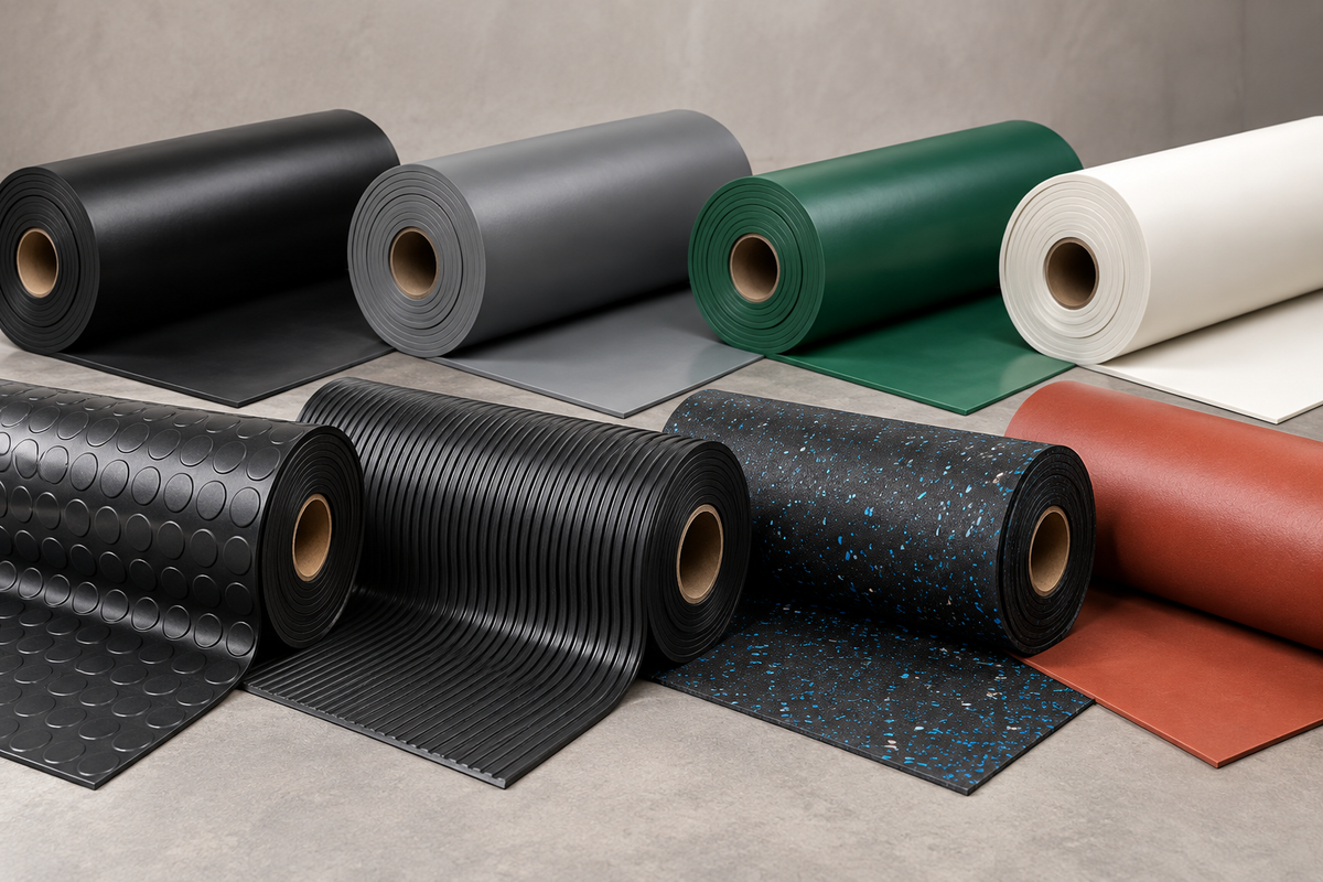 Rubber Sheeting by Material