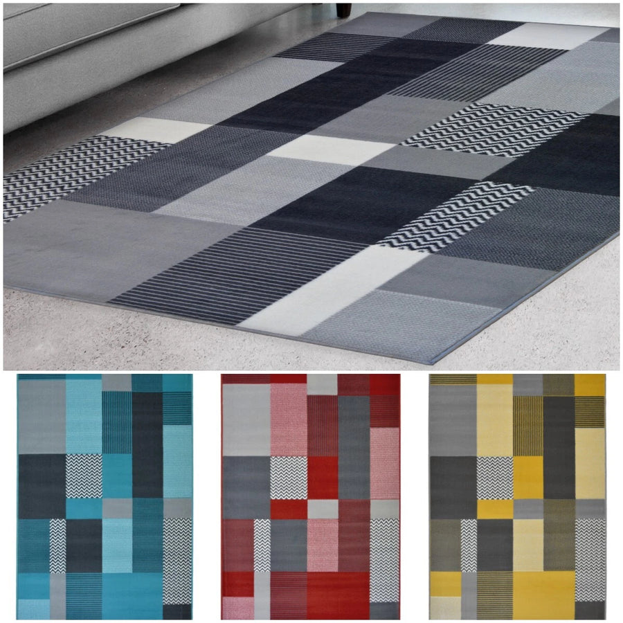 MODERN LARGE RUGS FOR LIVING ROOM THICK PILE FOR BEDROOM KITCHEN HALLWAY CARPETS
