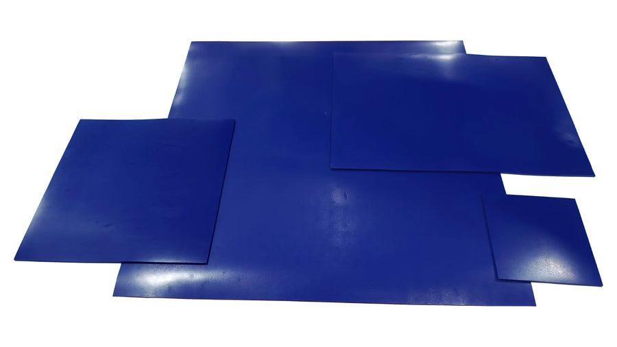3MM BLUE METAL DETECTABLE SILICONE RUBBER SHEET FOOD QUALITY - HIGH TEMPERATURE