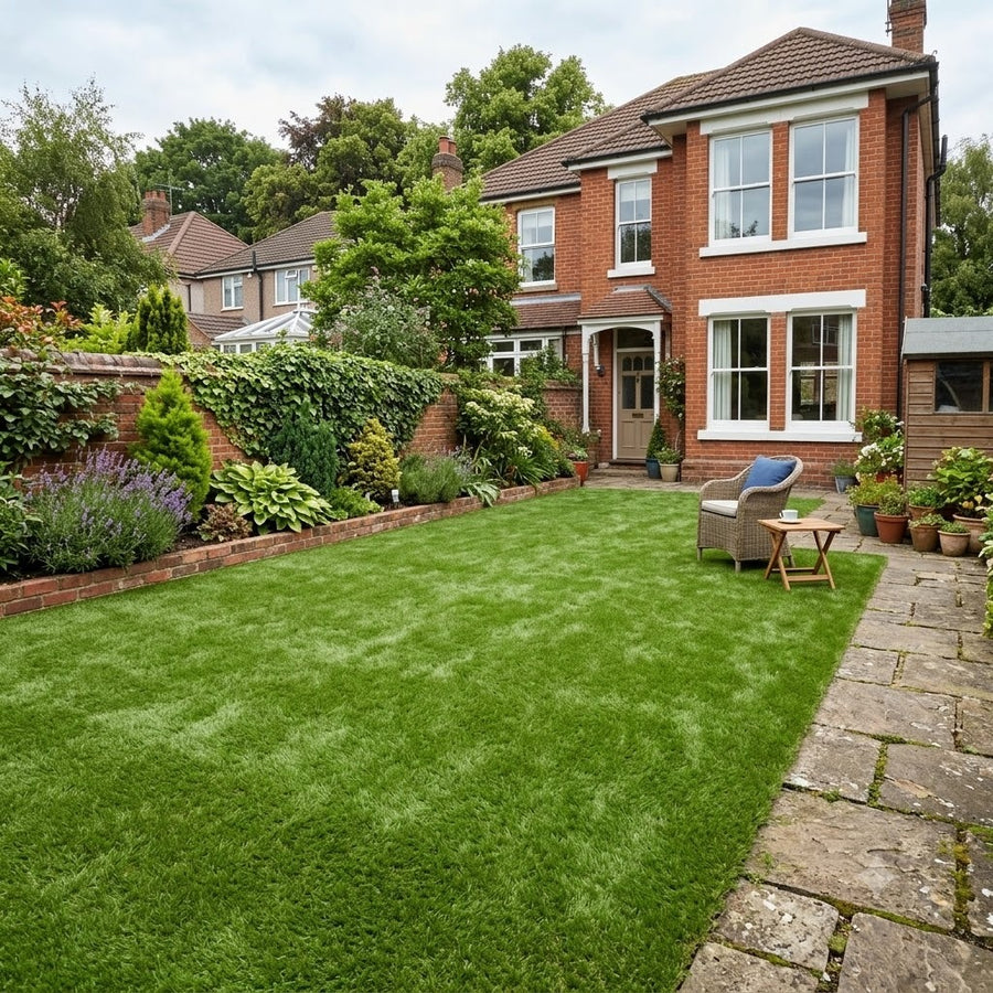 30mm Artificial Grass Natural and Realistic - Fake Lawn - Astro Turf