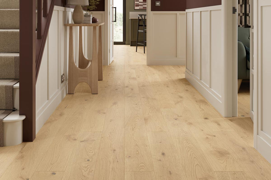 Natura Engineered Rustic Oak Oakland Brushed Ultra Matt Lacquered