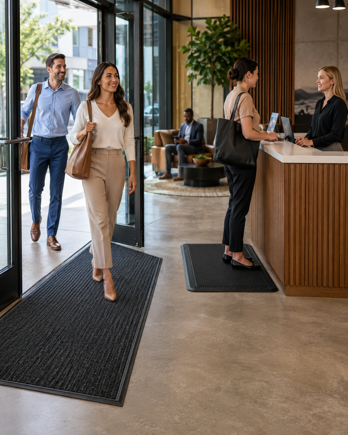 Premium flooring and matting