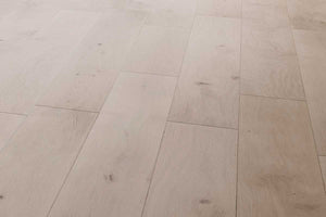 Whiteleaf white oak flooring finish detail
