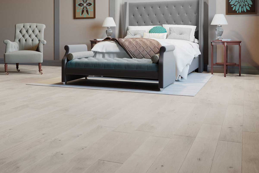 Ironbark Whiteleaf White Engineered Wood Matt Lacquer