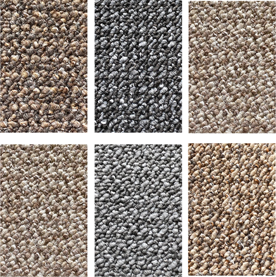 Carpet Berber Loop Pile Cheap Carpet Felt Backing Hard Wearing Lounge Stairs NEW