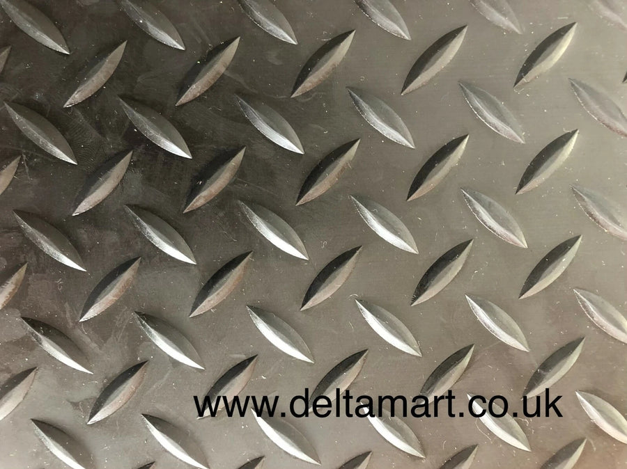 Rubber Matting Garage Flooring 3mm Roll Mat Van Car Lorry checker 1.2 1.5 1.8M