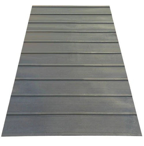 Rubber Horse Box Trailer Ramp Mat 2.4x2.4m(7'87"X7'8")