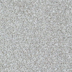 A close-up texture shot of a light gray loop-pile carpet or fabric surface.
