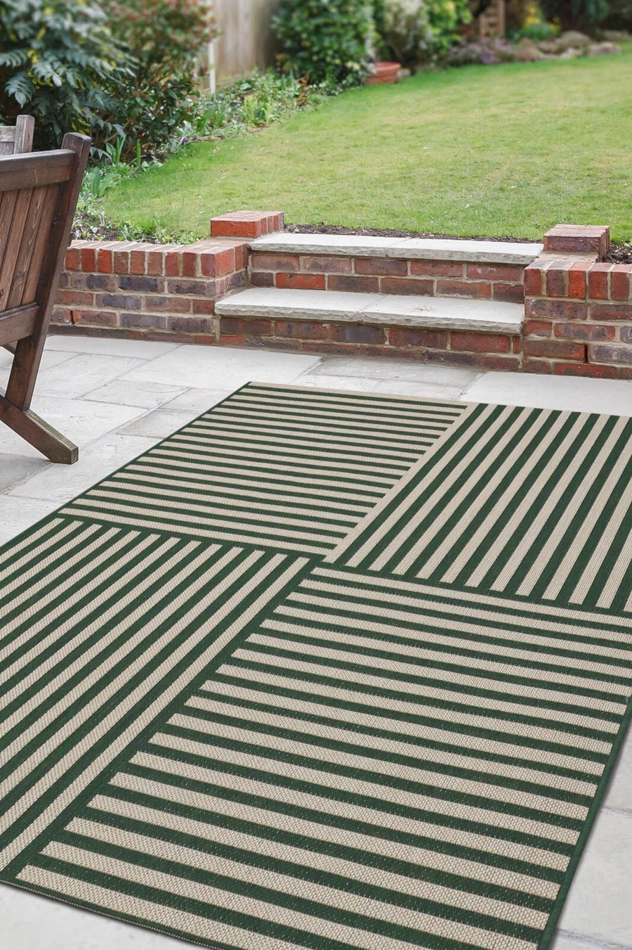 Flat weave Outdoor Indoor Rugs Hallway Runner Geometric Rug Cheap Budget Mats