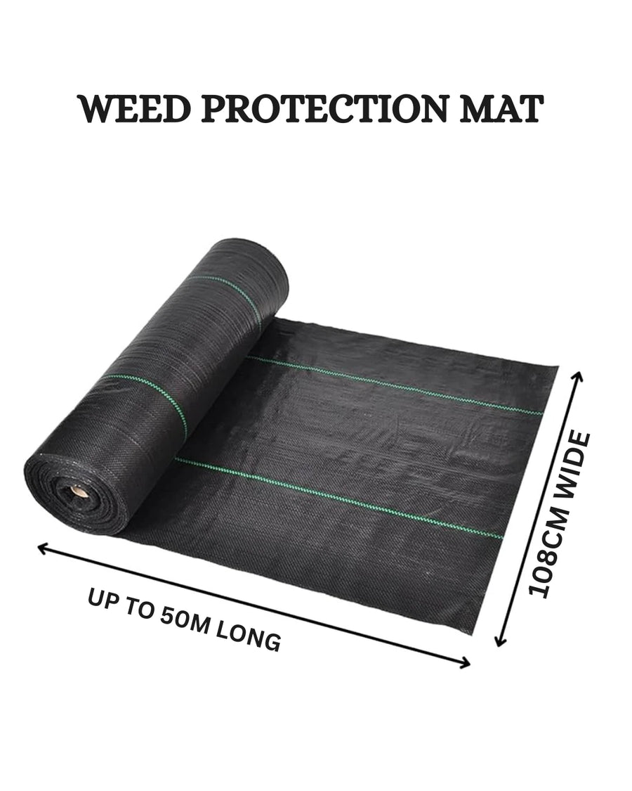 Heavy Duty Weed Control Membrane 108Cm x 50m Ground Cover Garden Fabric