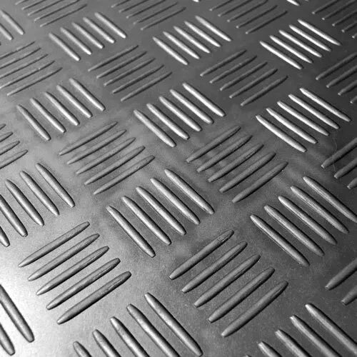 5 bar checker 3 mm rubber matting garage flooring 1.5m wide x 10m
