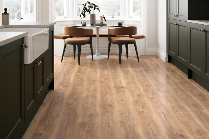 Krono Atlantic Firebrand Oak 12mm laminate flooring room view