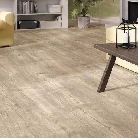 Quick-Step Impressive Scraped Oak Grey Brown Click Laminate