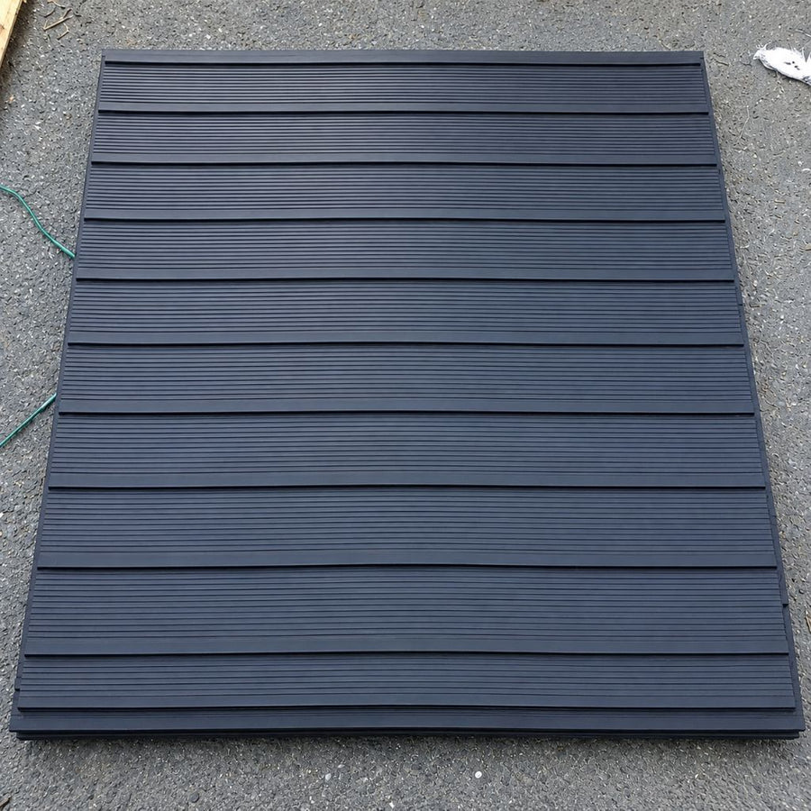 Rubber Horse Box Trailer Ramp Mat 2.4x2.4m(7'87"X7'8")