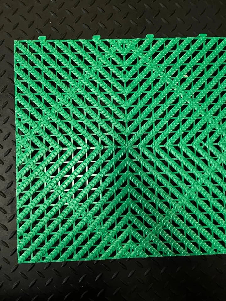 Vented Durable Modular Interlocking Flooring Tiles - Garage, Showroom, Outdoor
