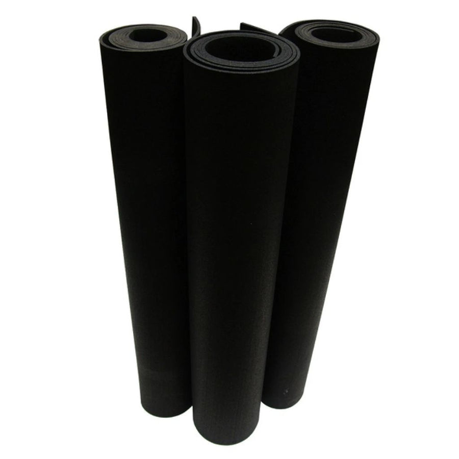 Smooth Rubber Flooring Matting Roll Heavy Duty Garage, Shed, Van, Car, Workbench