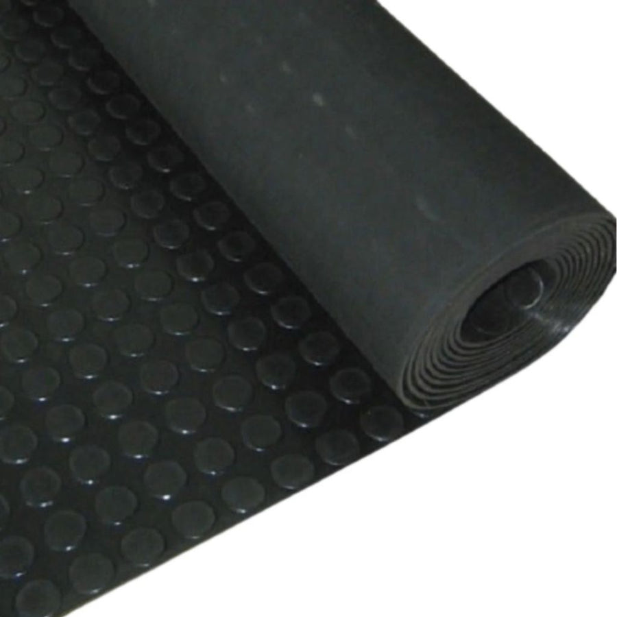 3M x 1.5M | Coin Rubber Garage Flooring Matting | 3mm Thick Floor Mat