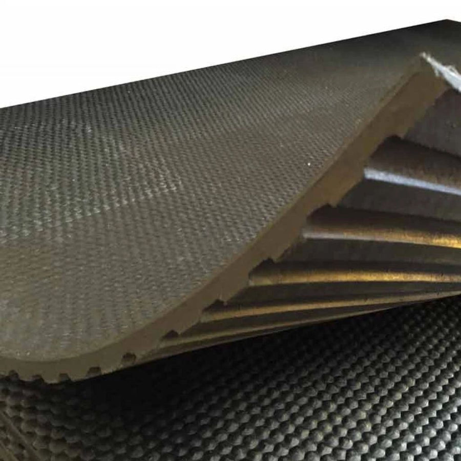 Rubber Mat Commercial Stable Floor Gym Matting 12mm Garage | Heavy Duty | 30kg