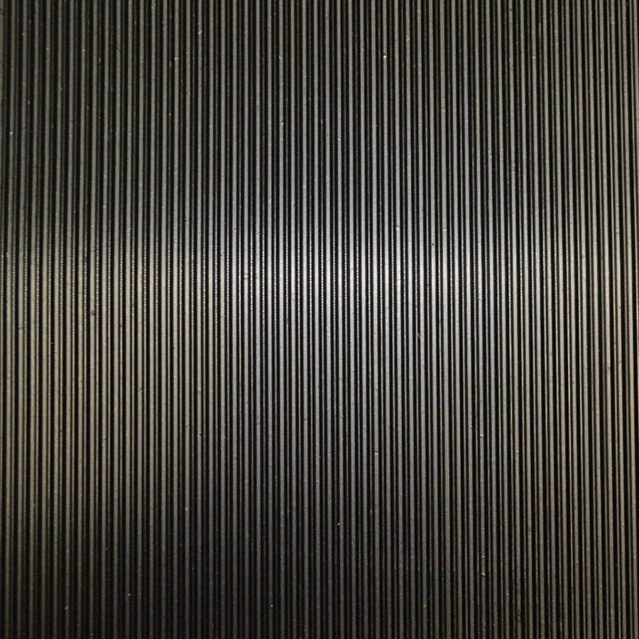 Fine Ribbed Rubber Roll Flooring Matting - 3mm Thick - 1m Wide - Up to 15m Lengt