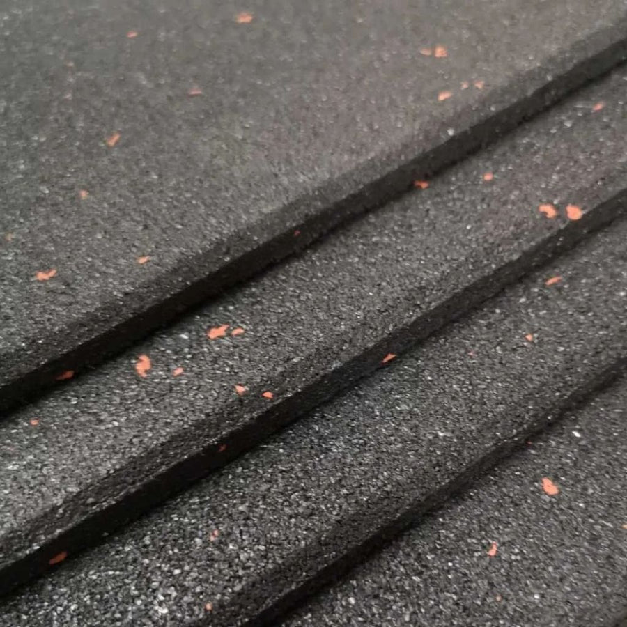 Rubber Heavy Duty Gym Mat Floor Tiles 10 Styles Non-Slip Noise Reduction 1M x 1M