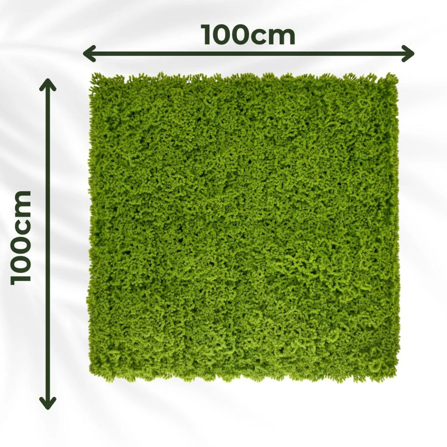 Artificial Plant Flower Living Wall Panels Realistic- Moss- Indoor / Outdoor