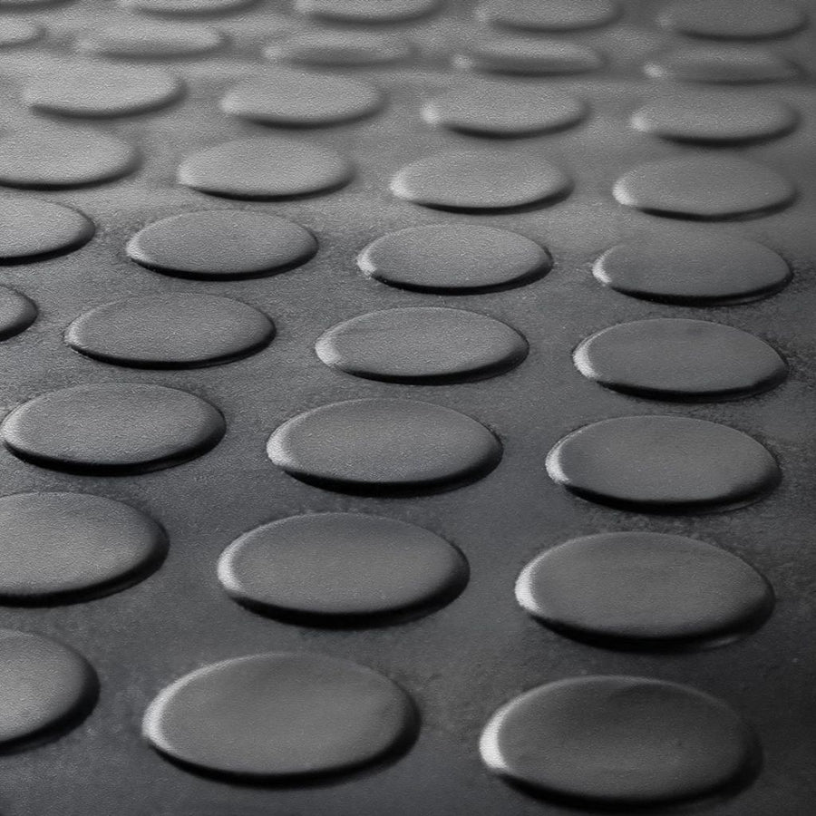 Coin Pattern 3M x 1.8M Rubber Flooring | Van, Garage, Shed Mat Roll