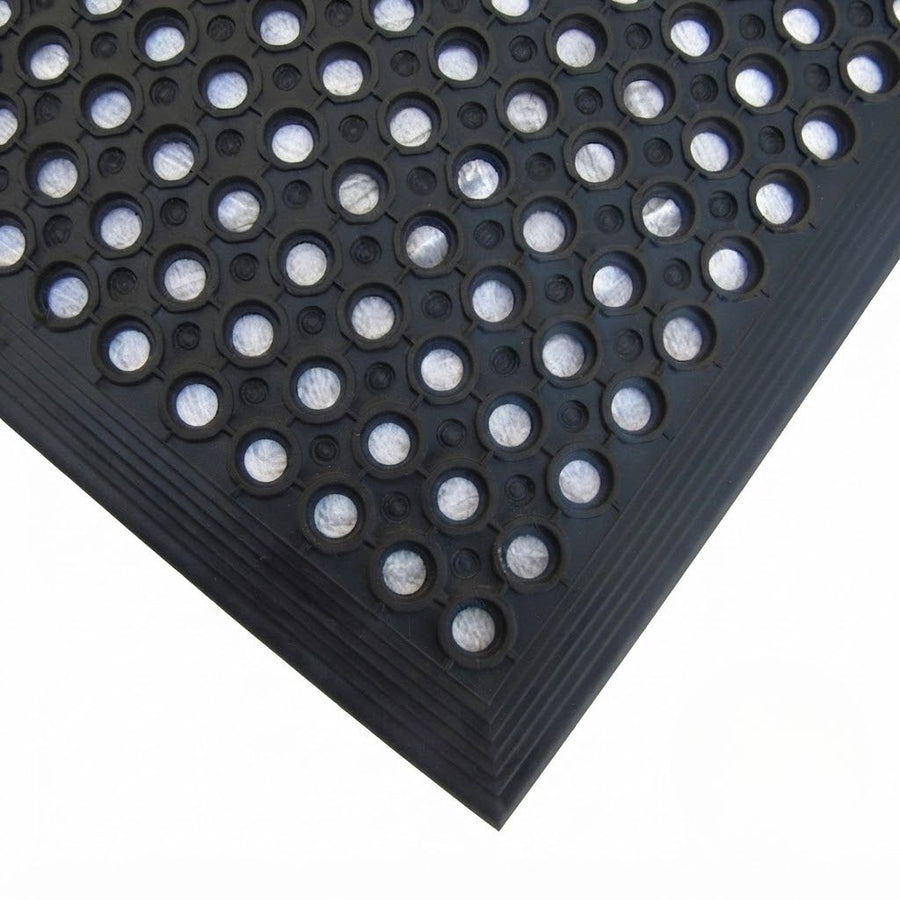 Bar Kitchen Anti Fatigue Mat Heavy Duty Rubber Non Slip Non Trip Edge