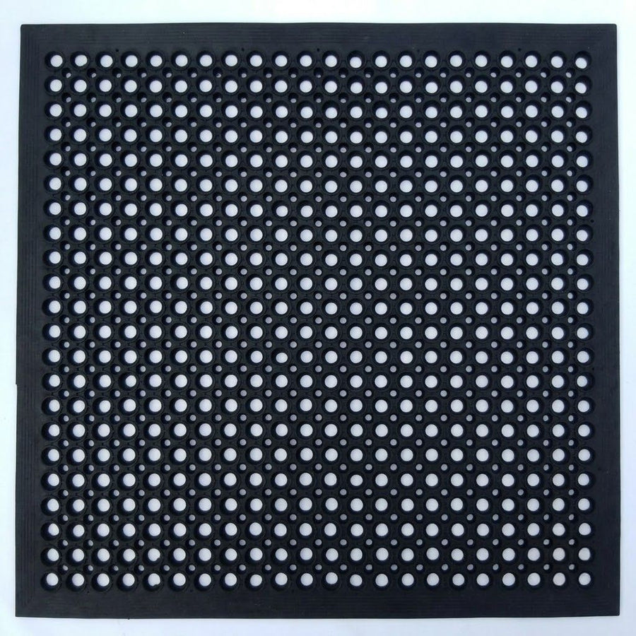 Rubber Door Entrance Mat Safety Non-Slip Anti-Fatigue Heavy Duty - 150cm x 90cm