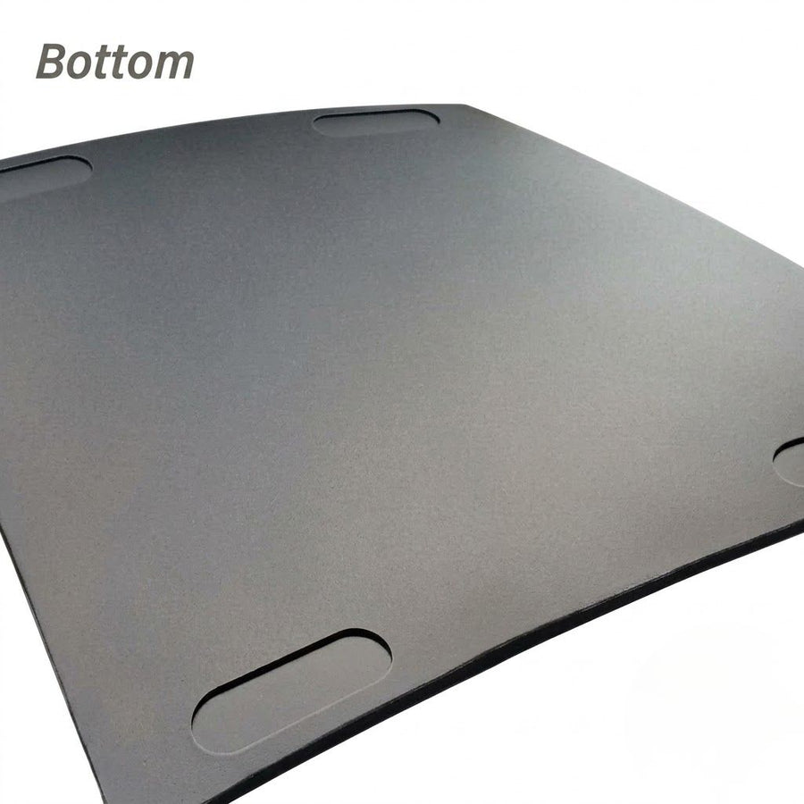 10 Heavy Duty Large Rubber Gym Mat Commercial Flooring 12mm Garage Black
