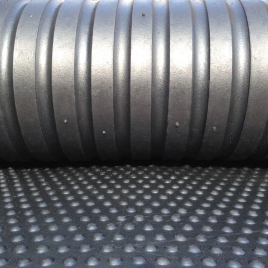 3 Pack Bubble Top Rubber Stable Matting 6ft x 4ft 18 mm Horse Mats