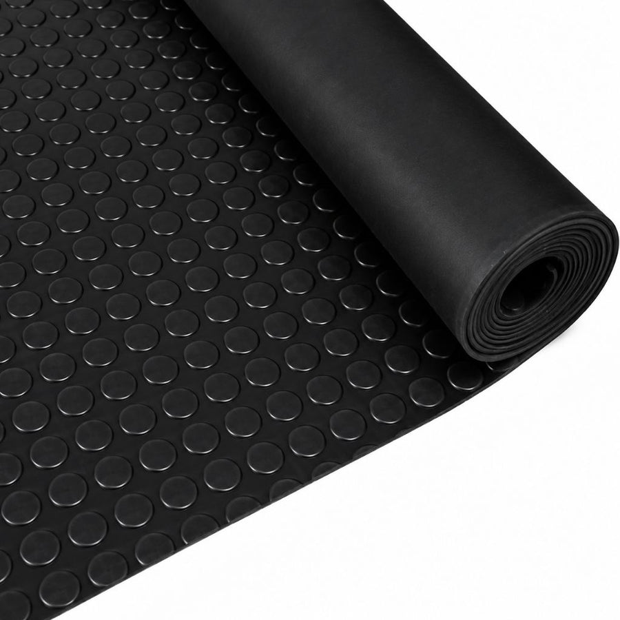 Coin Rubber Flooring Roll For Work Shop Gym Van Garage Vehicle Floor Office