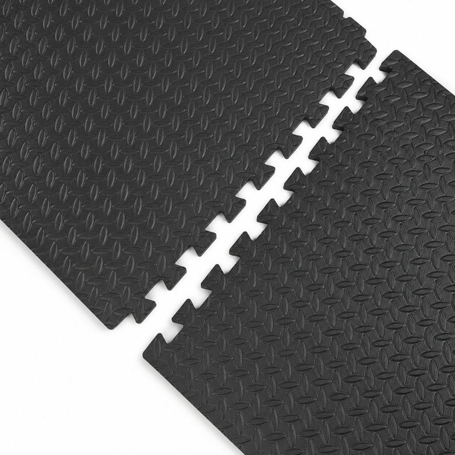 Interlocking EVA Floor Mat Tiles Baby Kids Playroom |10mm Thick | 4-Pack |