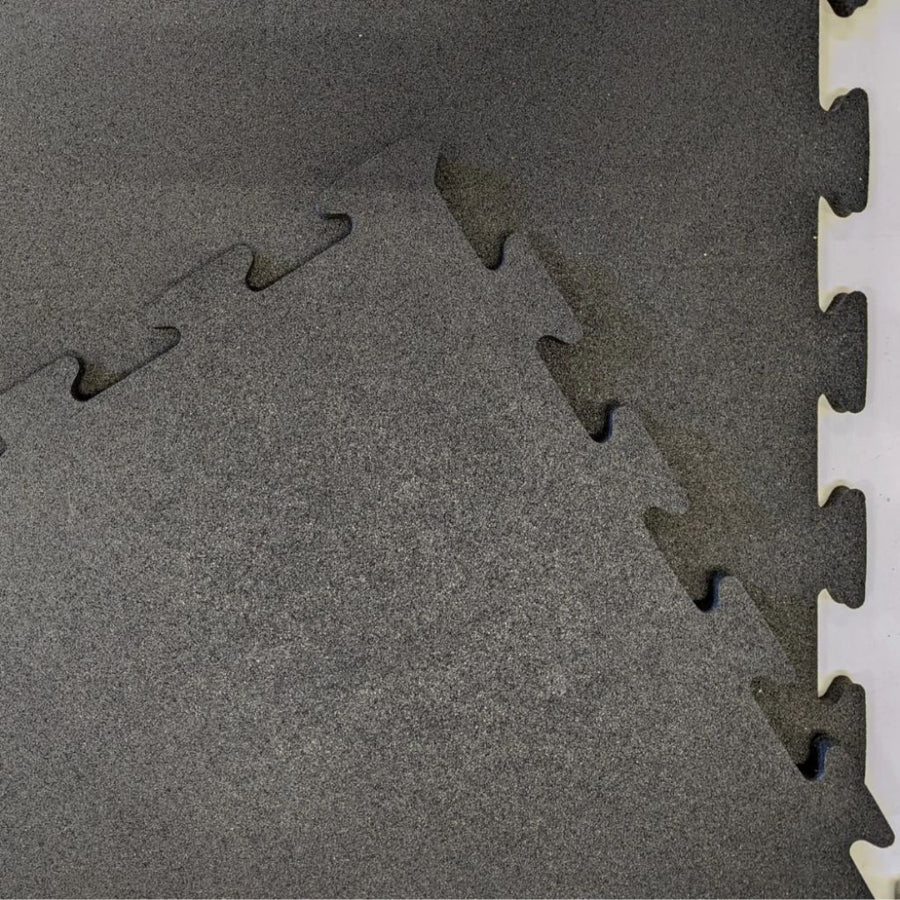 Interlocking Crumb Rubber Gym Mats | Non-Slip, Durable, Easy Clean