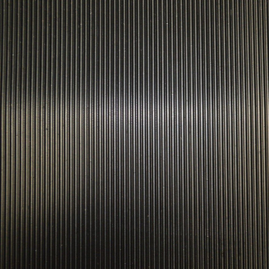 Fine Ribbed Rubber Flooring Roll for Work Shop Gym Van Garage Floor Office