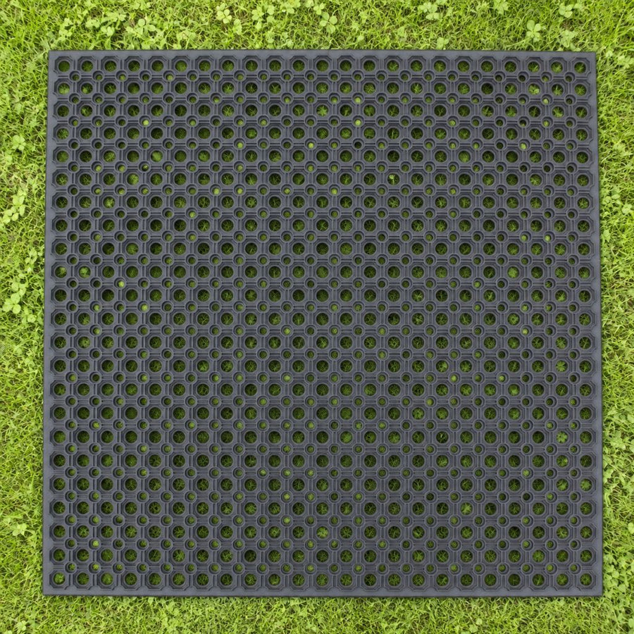 Playground safety mat / Rubber Grass mat 1mx1.5mx22mm.