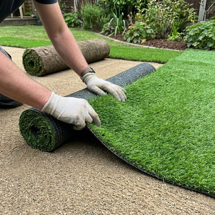 40mm Artificial Grass Natural and Realistic Looking Fake Lawn Astro Turf