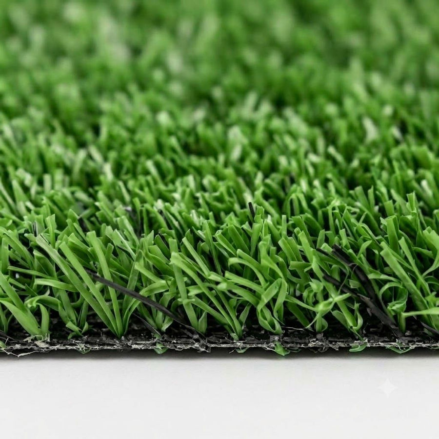 Cheap Artificial Grass 4M x 1M 7mm Thick Fake Lawn Turf, Balcony Patio, Hot Tub