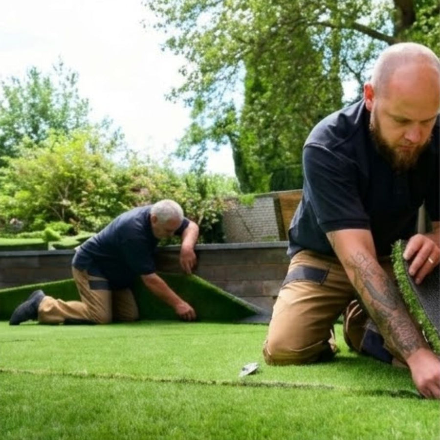 Luxury Artificial Grass Cove 40mm - 2.9KG sq. m Realistic Fake Lawn Astro Turf